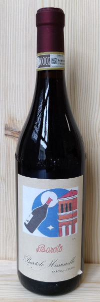BARTOLO MASCARELLO Artistic Label "das Haus und der Wein" Barolo 2012
