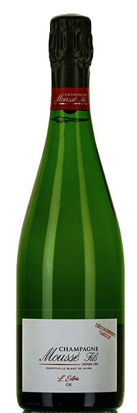 MOUSSÉ FILS CHAMPAGNE L'EXTRA OR BLANC DE NOIRS EXTRA BRUT